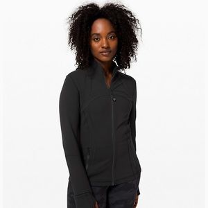 Lululemon fitted jacket with thumbholes